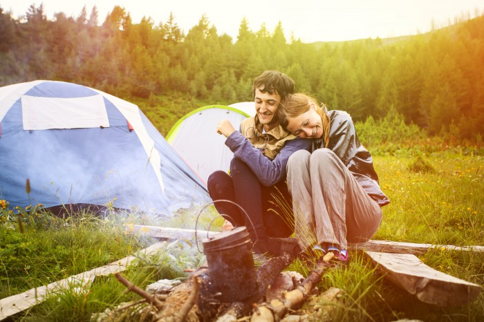 Savourer l'instant présent en camping